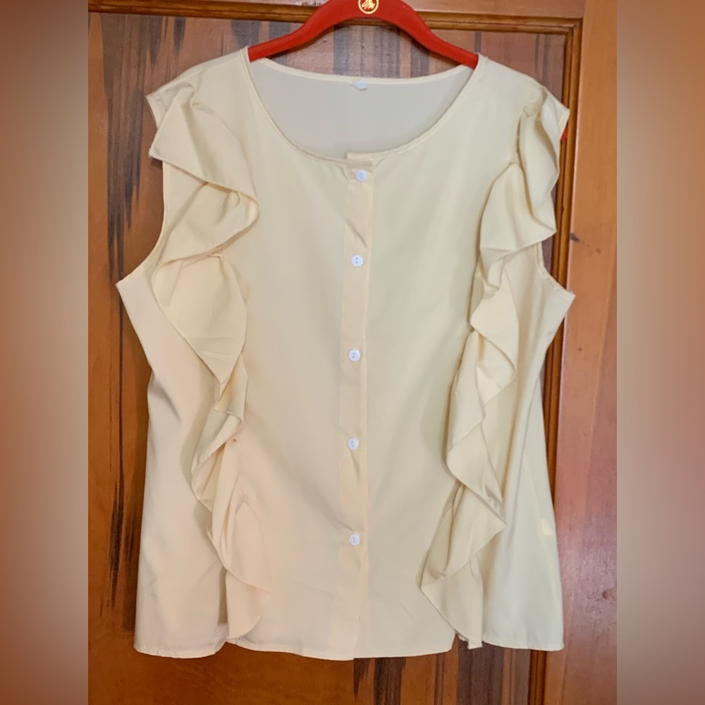 Women’s work office buttons down blouse